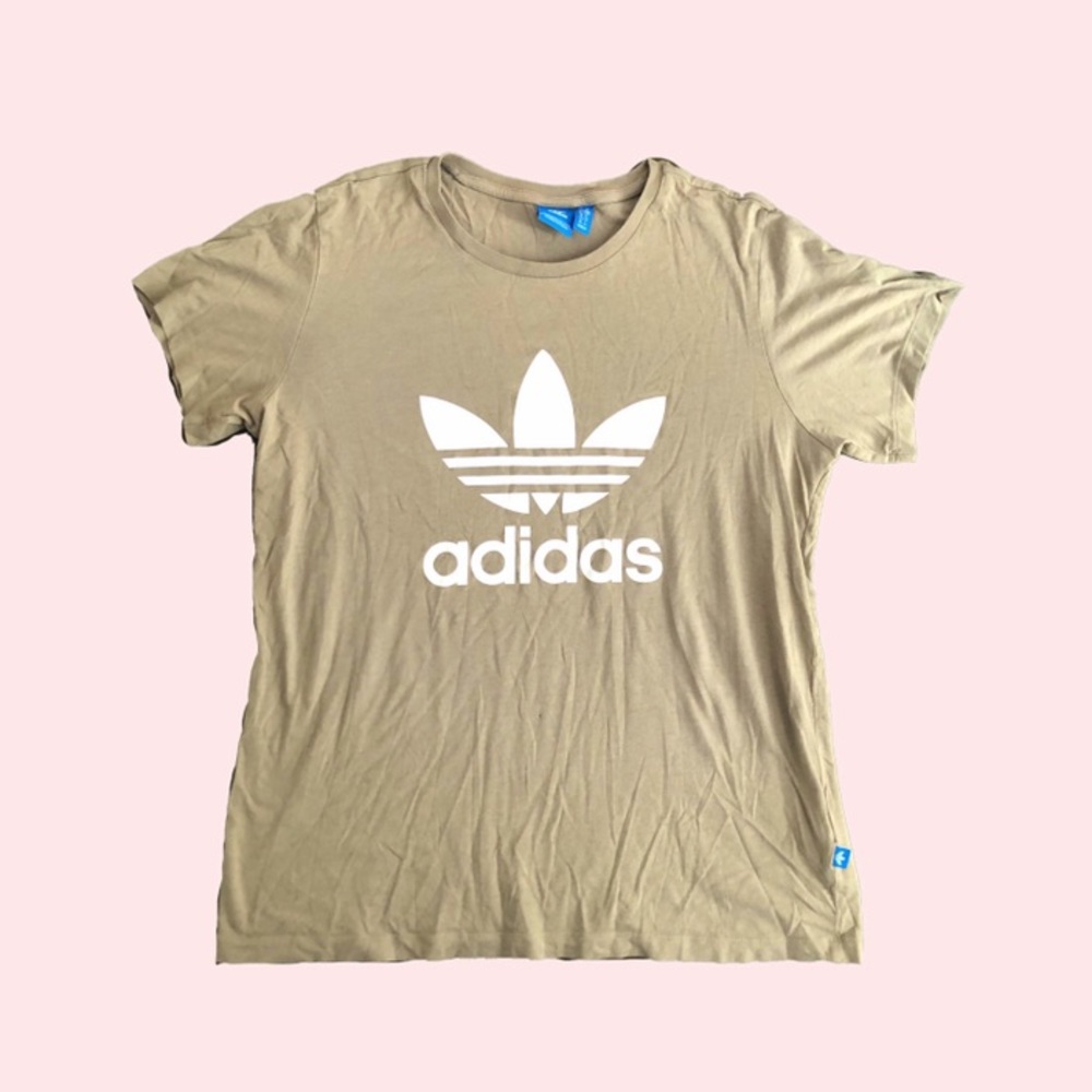 Olive Green Adidas Boyfriend Tee